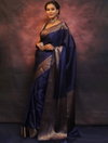 SF 698 Organic Banarasi Lichi Silk Party Wear Sarees Wholesale Market In Surat